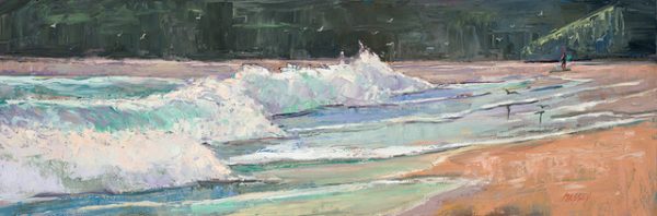 Waves painting