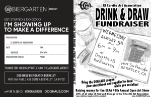 Drink and Draw flyer